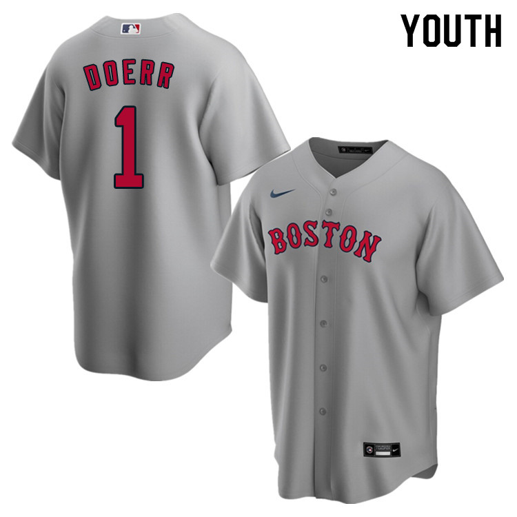 Nike Youth #1 Bobby Doerr Boston Red Sox Baseball Jerseys Sale-Gray